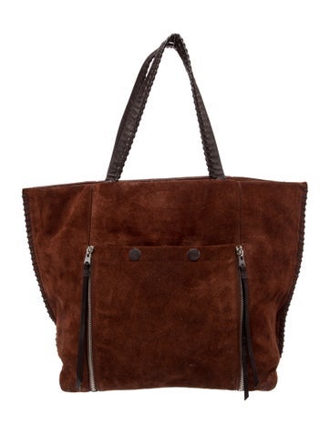 Suede Tote