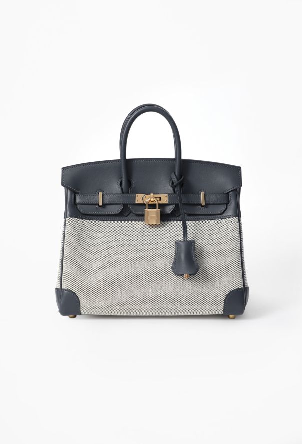Hermes Beautiful 2024 Toile H & Swift Birkin 25