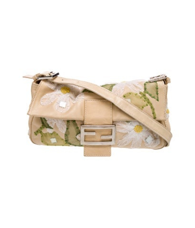 Fendi Leather Shoulder Bag Vintage