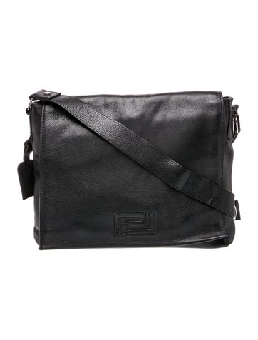 Versace Leather Crossbody Bag