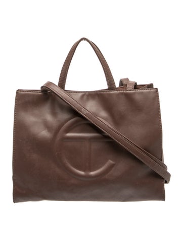 Leather Top Handle Bag