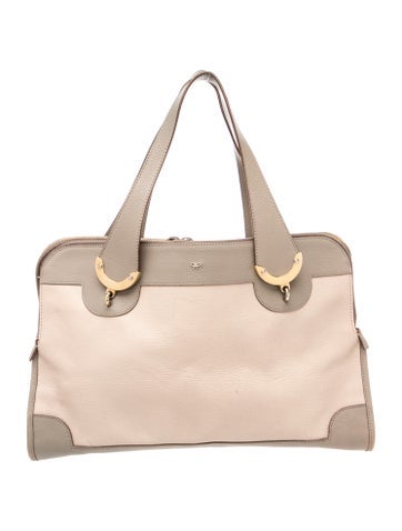 Leather Top Handle Bag