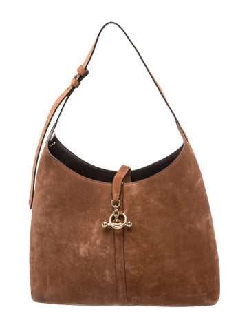 Strathberry Suede Shoulder Bag