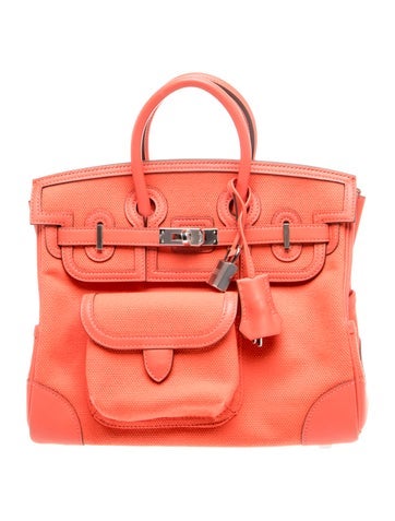 Hermes 2024 Toile Goeland & Swift Cargo Birkin 25
