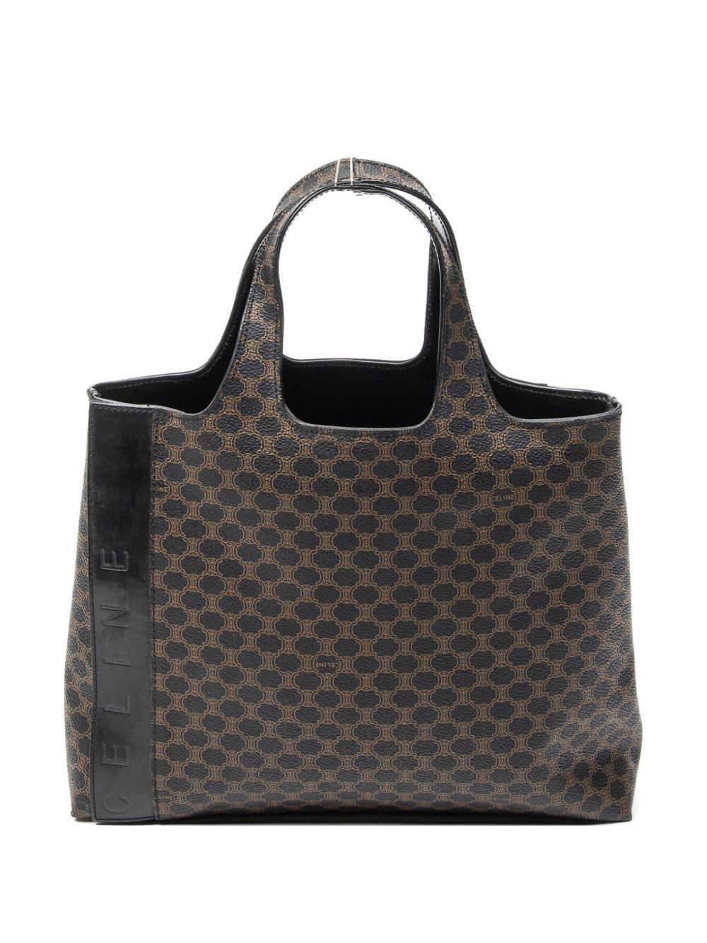 patterned tote bag