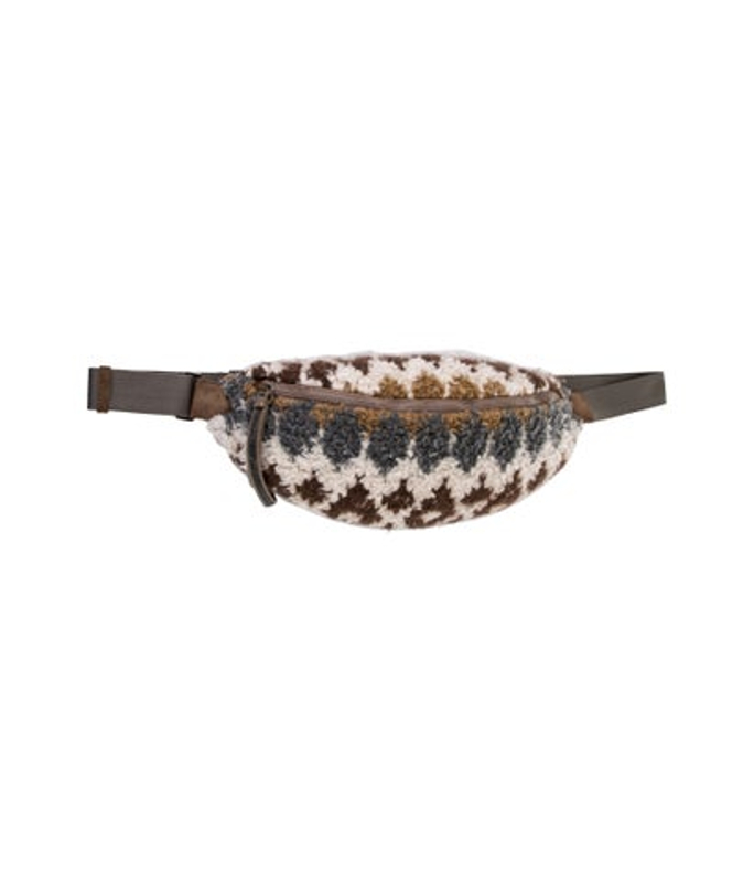 Brunello Cucinelli Cucinelli Shearling Belt Bag