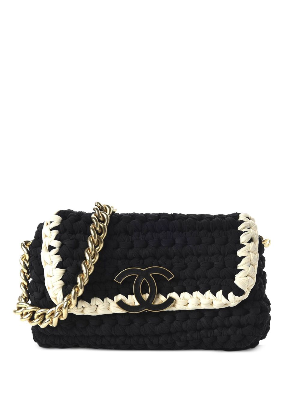 medium Crochet Flap shoulder bag