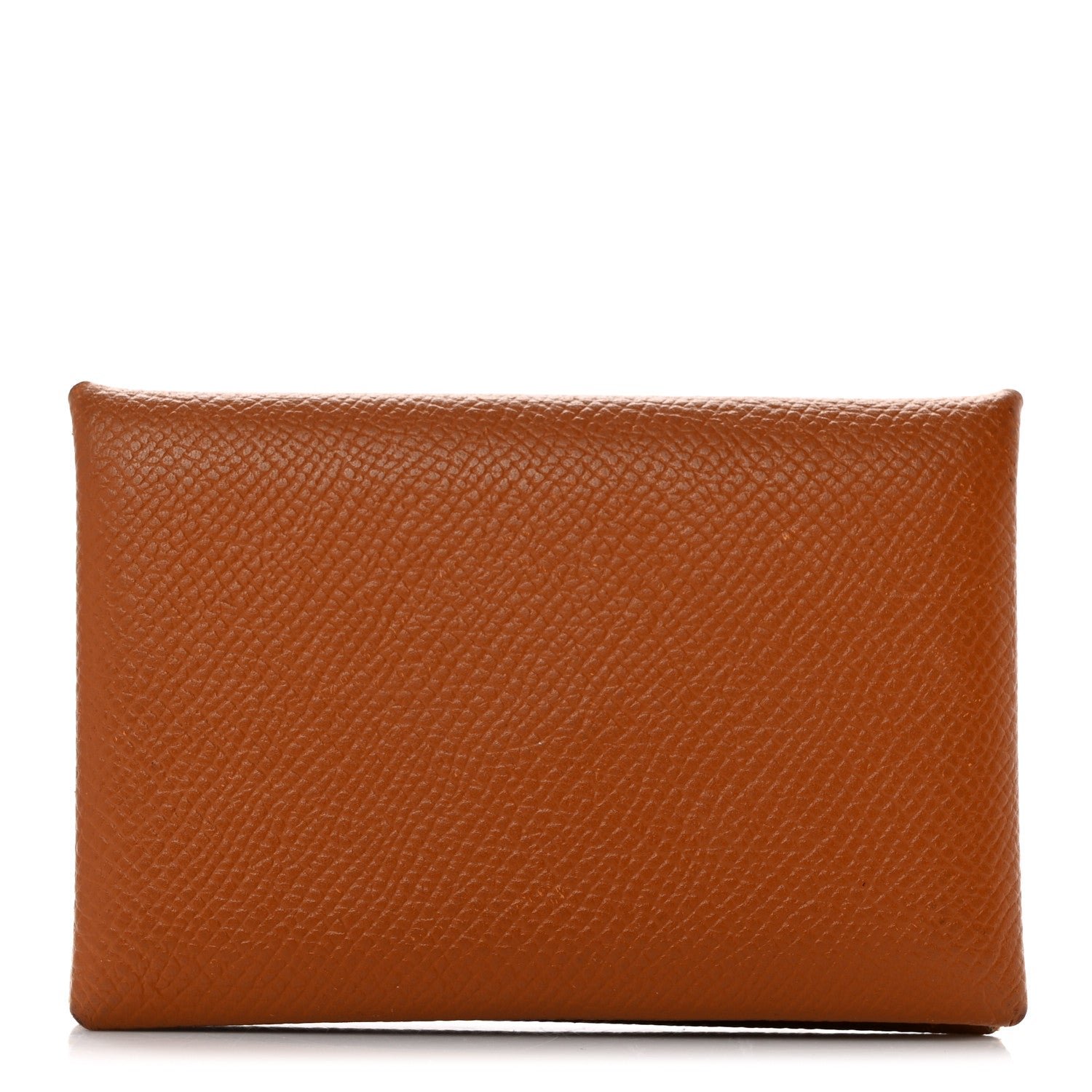 Hermes Epsom Calvi Card Case Gold