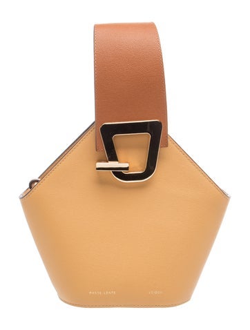Leather Top Handle Bag