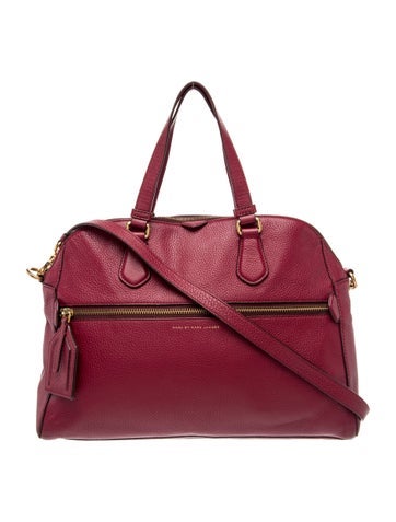 Leather Top Handle Bag