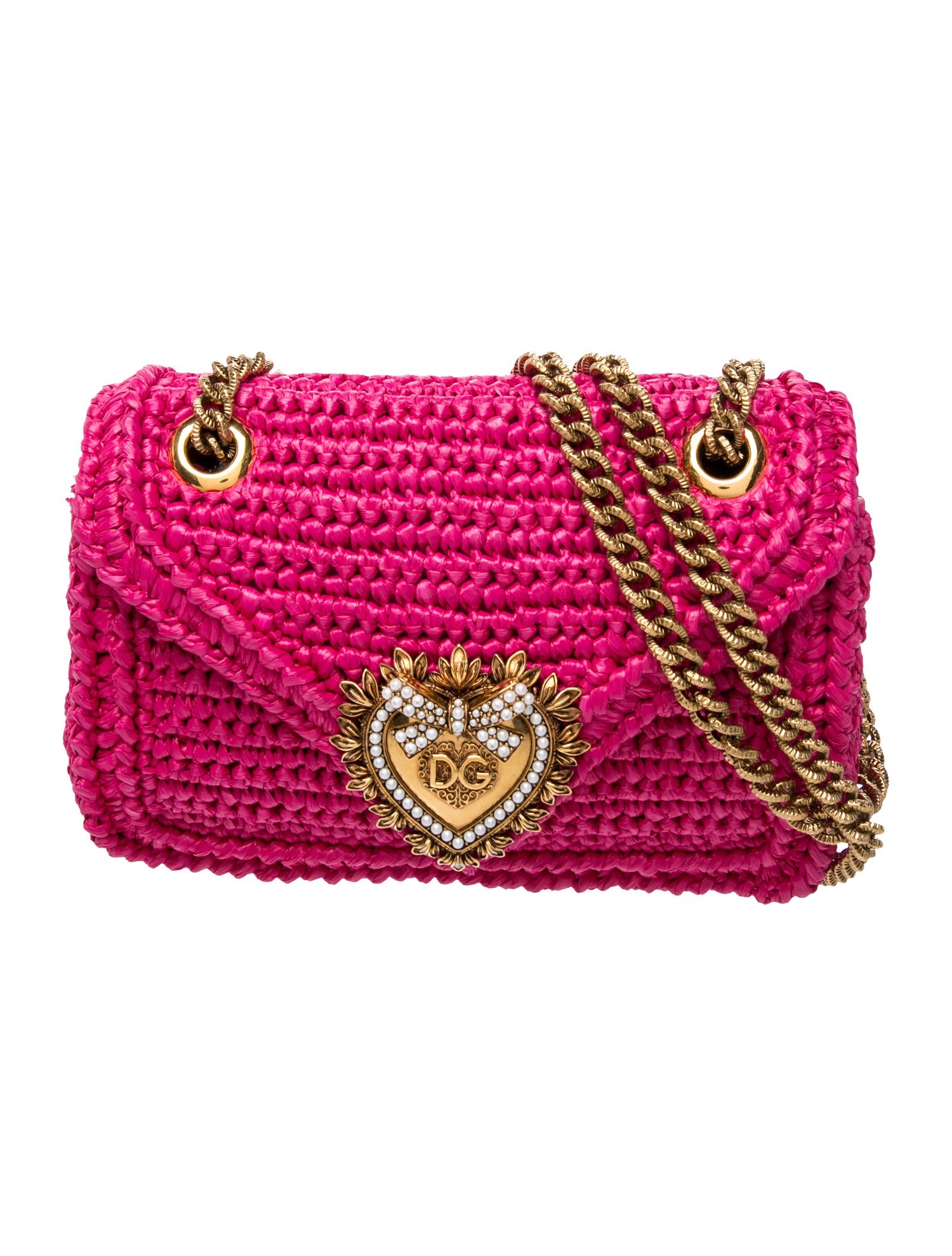 Raffia Shoulder Bag
