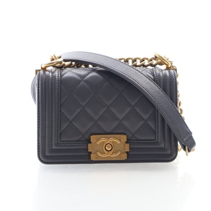 Chanel Mini Caviar Boy Bag