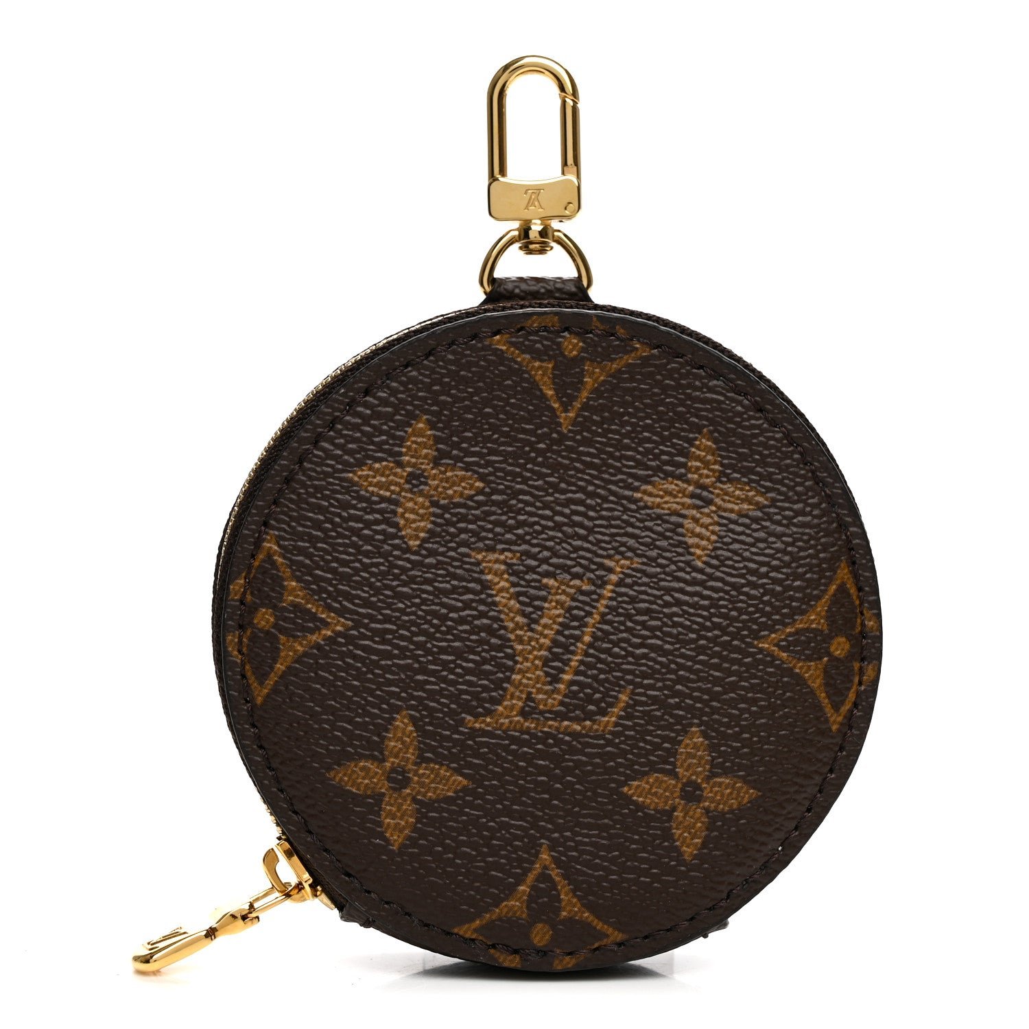 Louis Vuitton Monogram Multi Pochette Accessories Round Coin Purse
