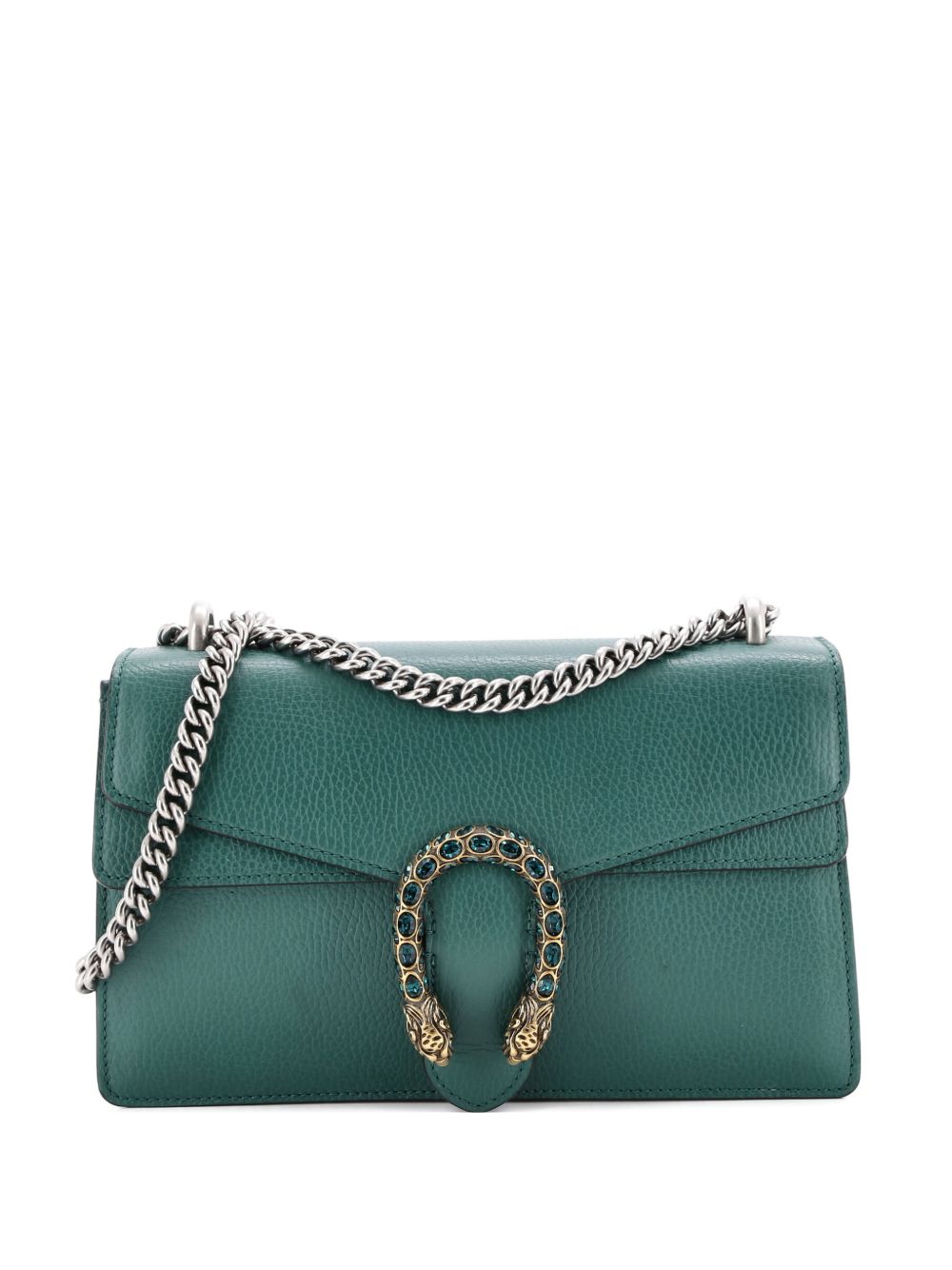 Dionysus Top Handle Chain Bag Leather with Crystals Small shoulder bag