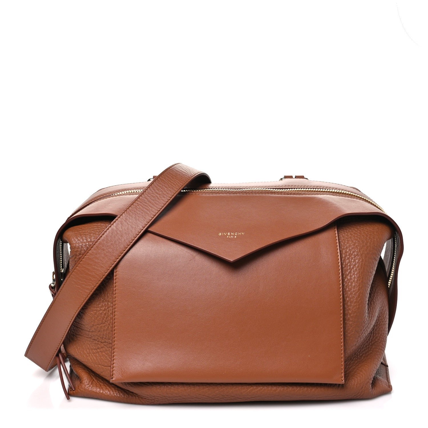 Givenchy Calfskin Medium Sway Cognac
