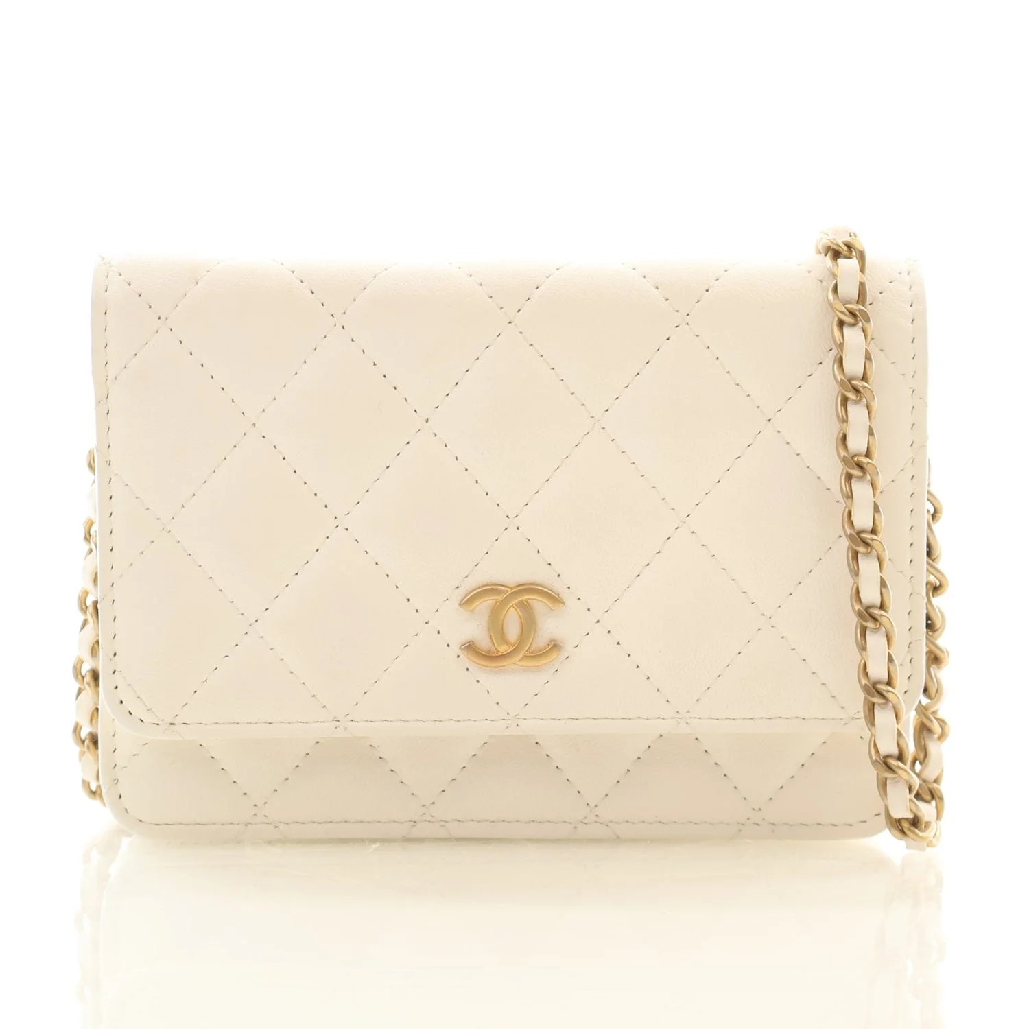 Lambskin Wallet On Chain