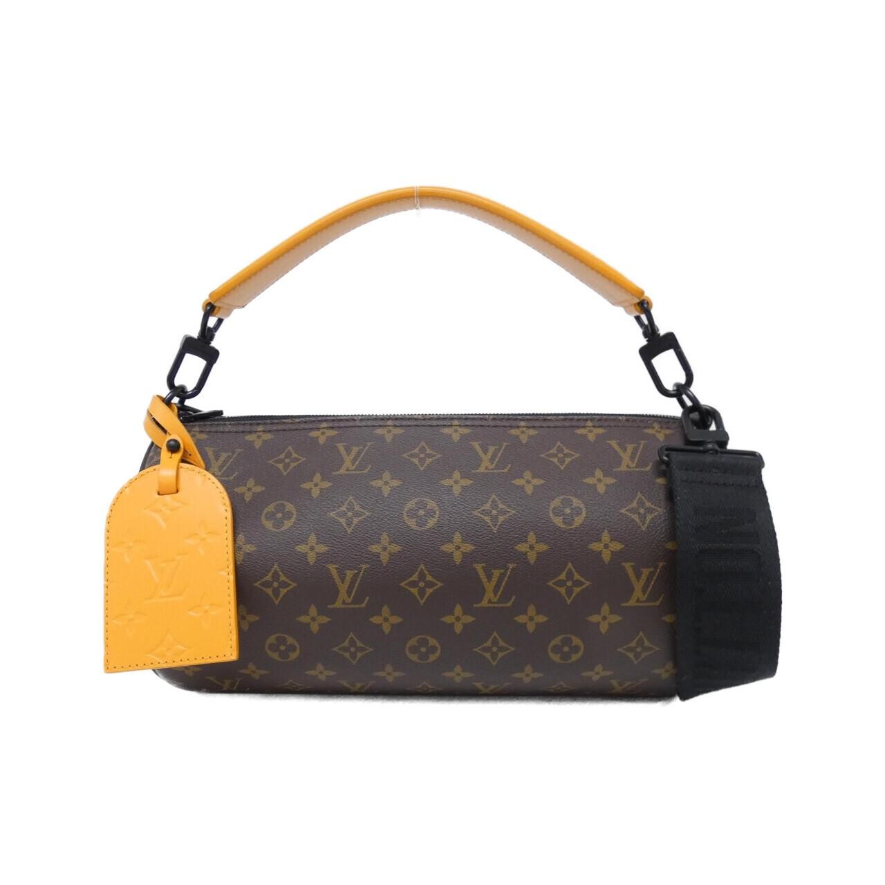 Louis Vuitton Monogram Macassar Soft Polochon Shoulder Bag M46691 ...