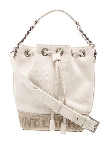 Canvas Bucket Bag