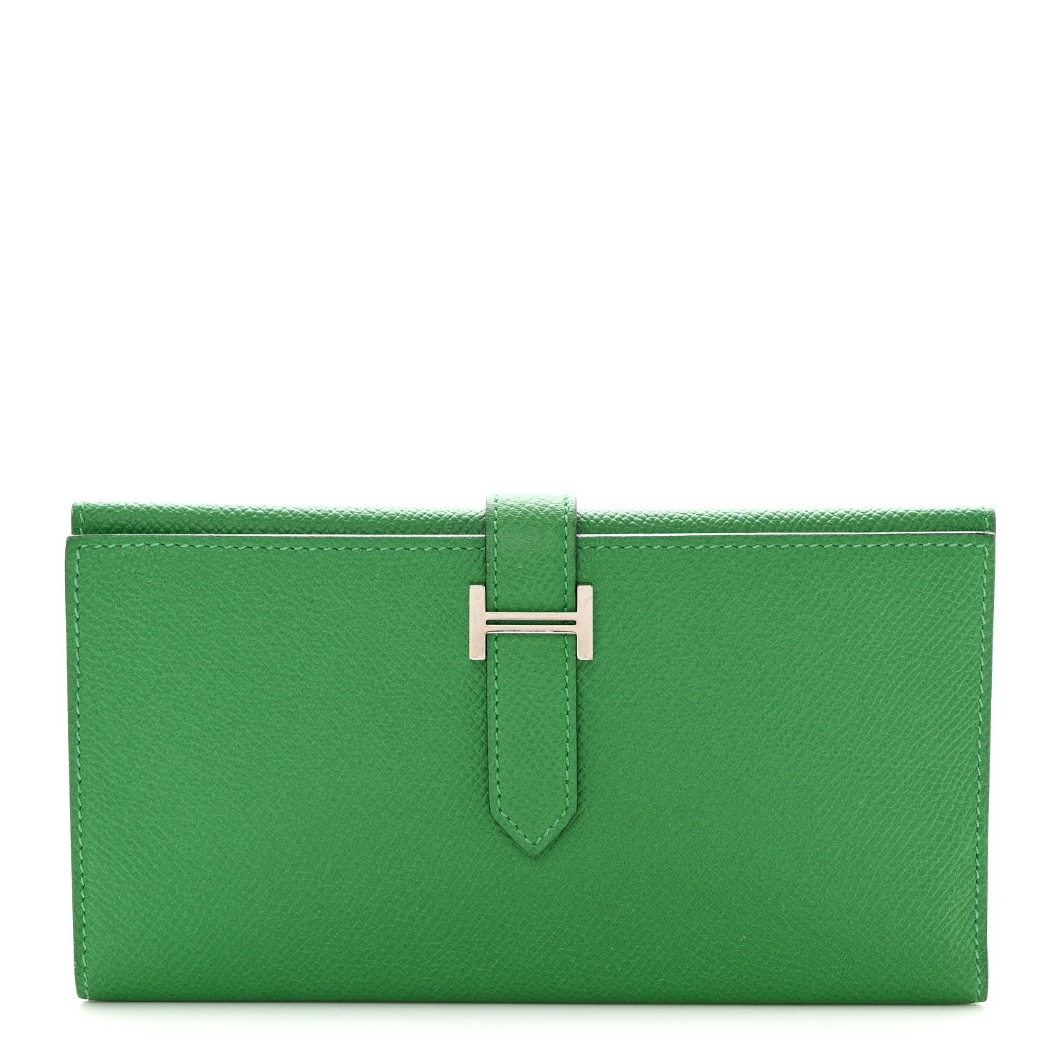 Hermes Epsom Bearn Gusset Wallet Bambou