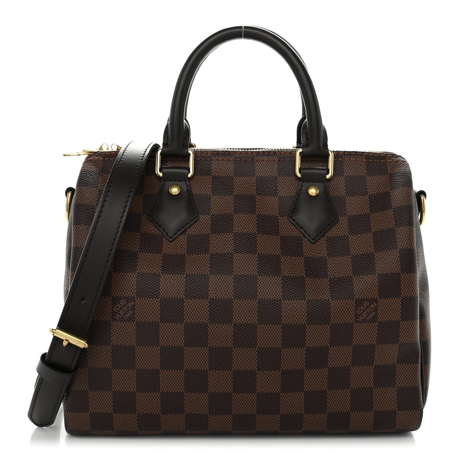 Louis Vuitton Damier Ebene Speedy Bandouliere 25