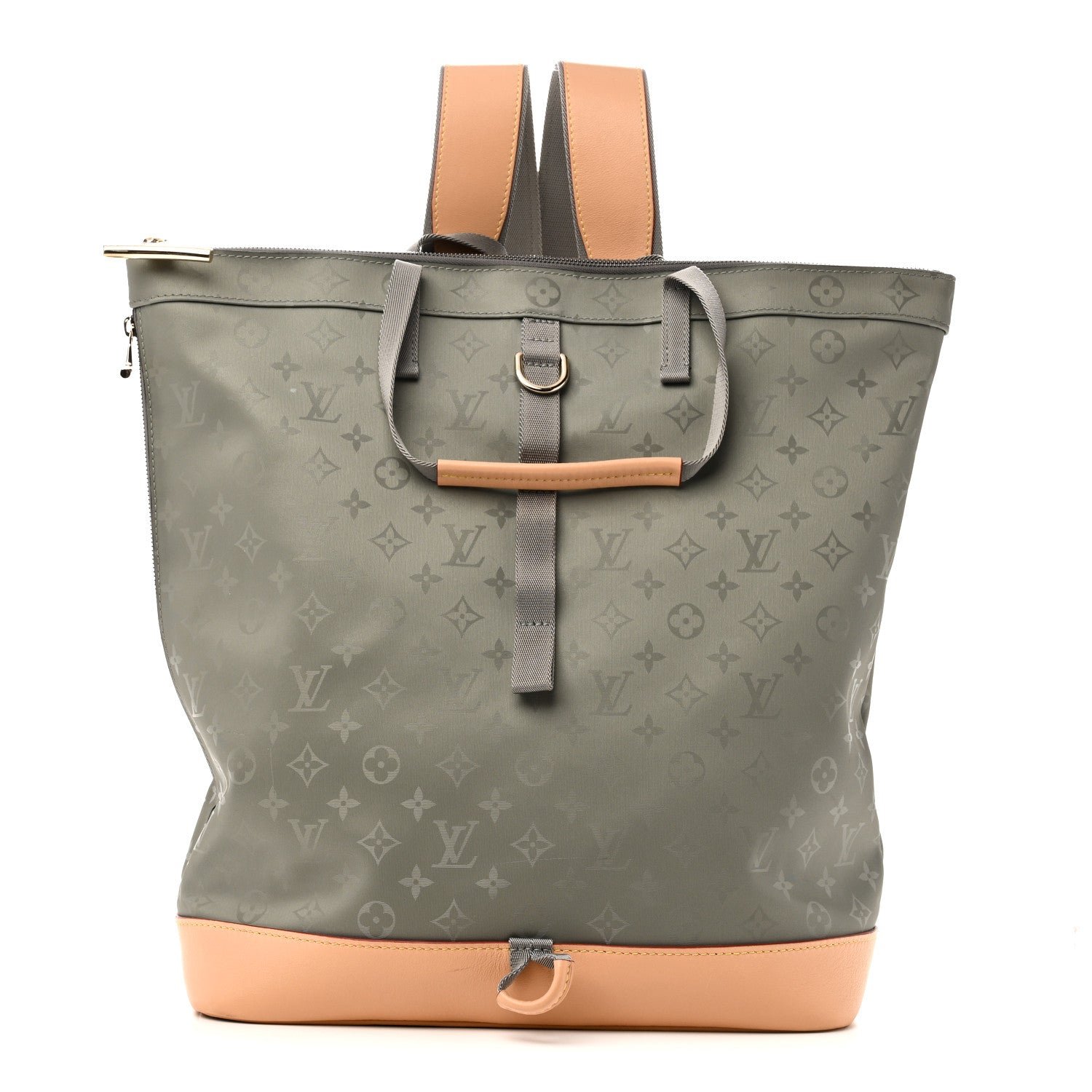 Louis Vuitton Monogram Titanium Backpack Tote