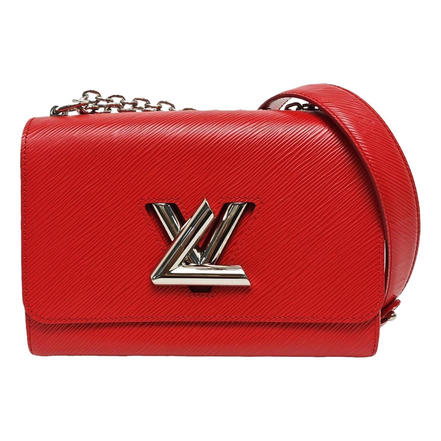 Twist leather handbag