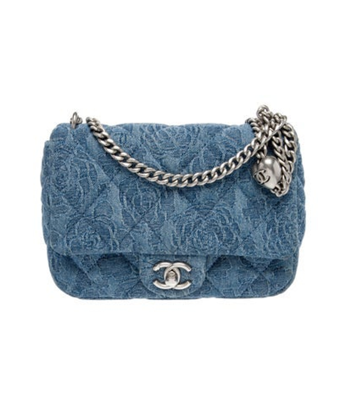 Chanel Mini Square Denim Sweetheart Crush Flap Bag