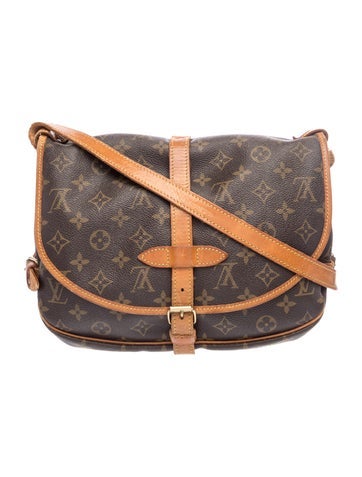 LV Monogram Saumur 25