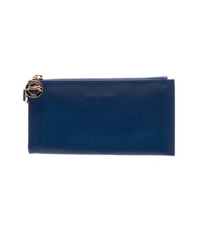 Longchamp Leather Clutch W Tags