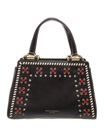 Leather Top Handle Bag