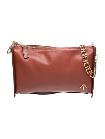 Manu Atelier Leather Clutch
