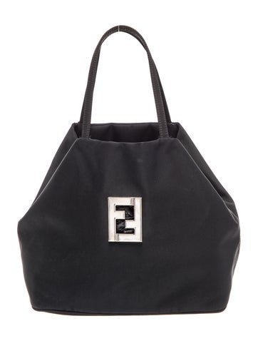 Fendi Nylon Top Handle Bag