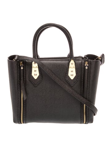 Leather Top Handle Bag