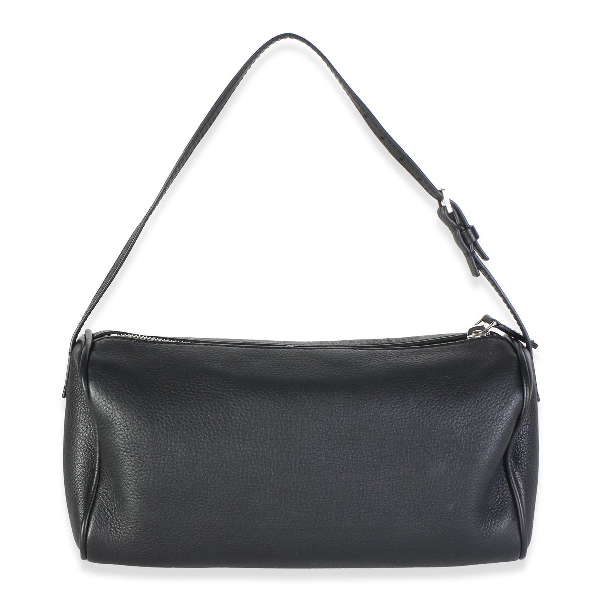 Black Grained Calfskin 90s Bag