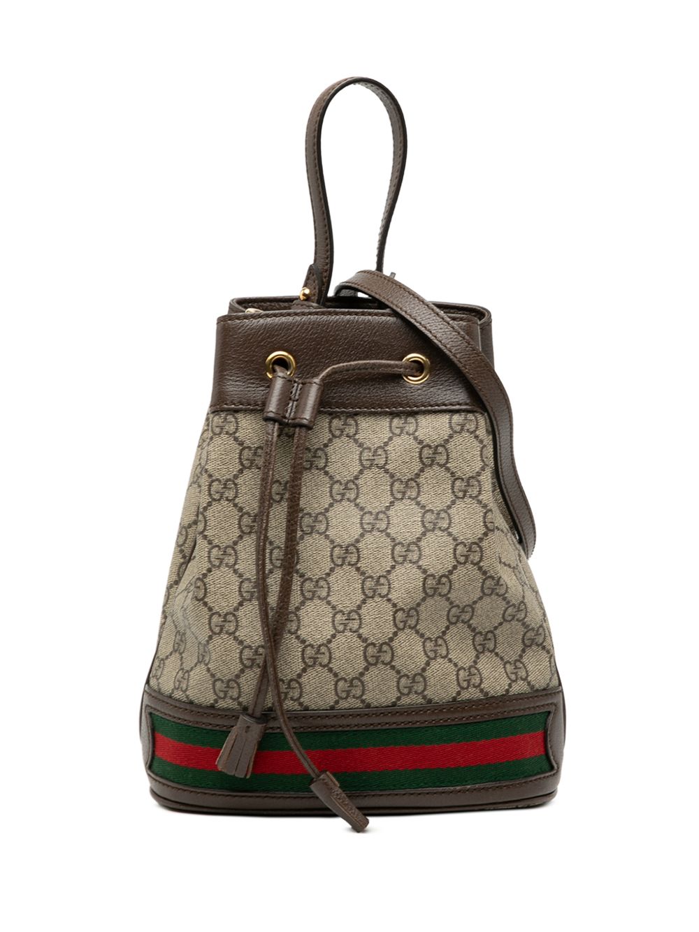 2016-2025 Small GG Supreme Ophidia Web Bucket Bag satchel