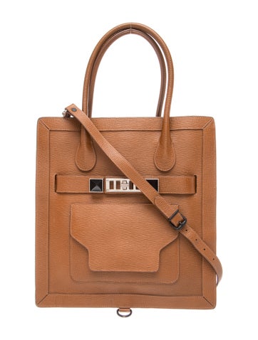 Leather Top Handle Bag