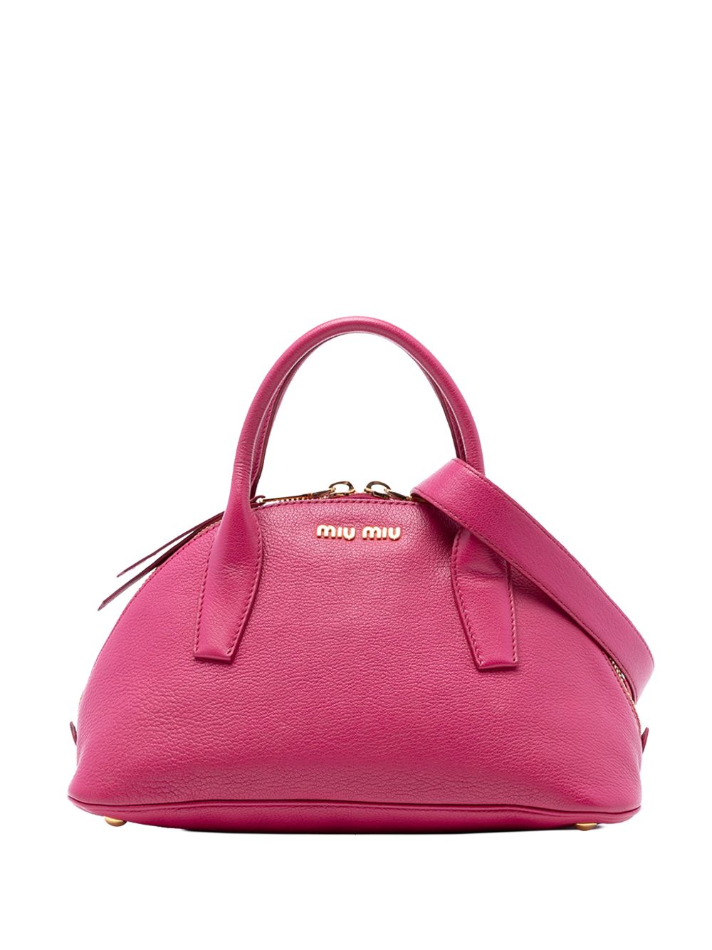 2010 Goatskin Madras Bowling Bag satchel