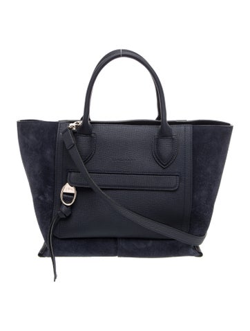 Leather Top Handle Bag