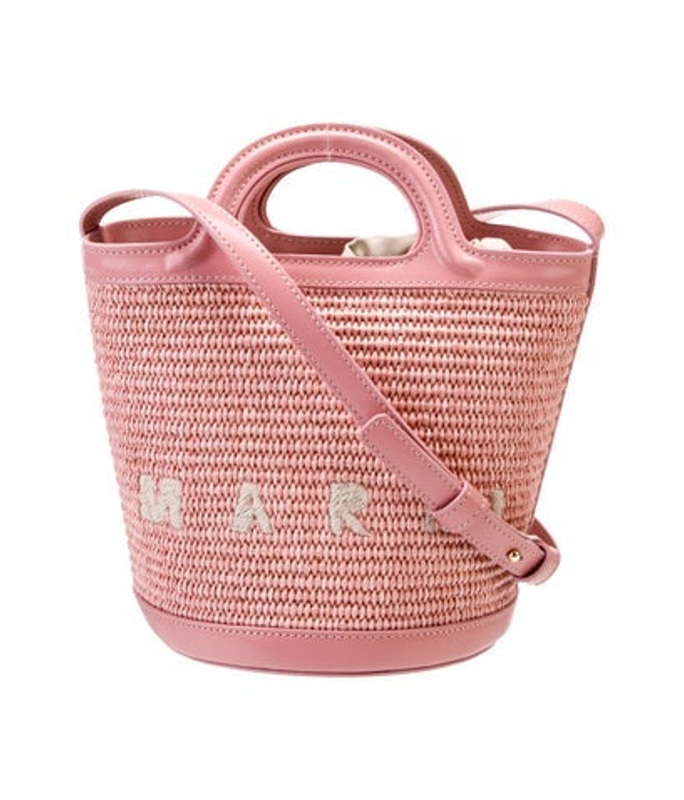 Marni Raffia Bucket Bag W Tags