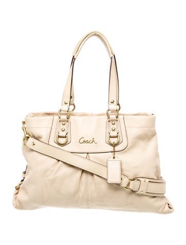 Coach Leather Top Handle Bag