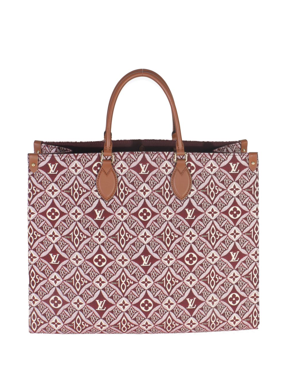 2020 large Since 1854 Onthego jacquard canvas tote bag