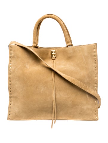 Suede Top Handle Bag
