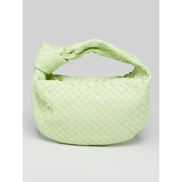 Bottega Veneta Bottega Veneta Fennel Intrecciato Woven Nappa Leather Teen Jodie Bag