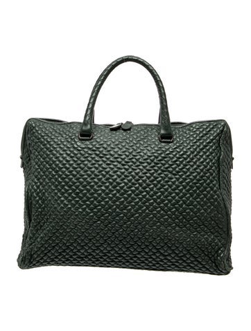 Intrecciato Top Handle Bag
