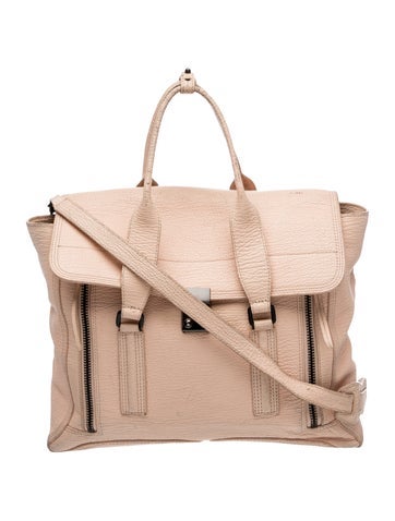 Leather Top Handle Bag