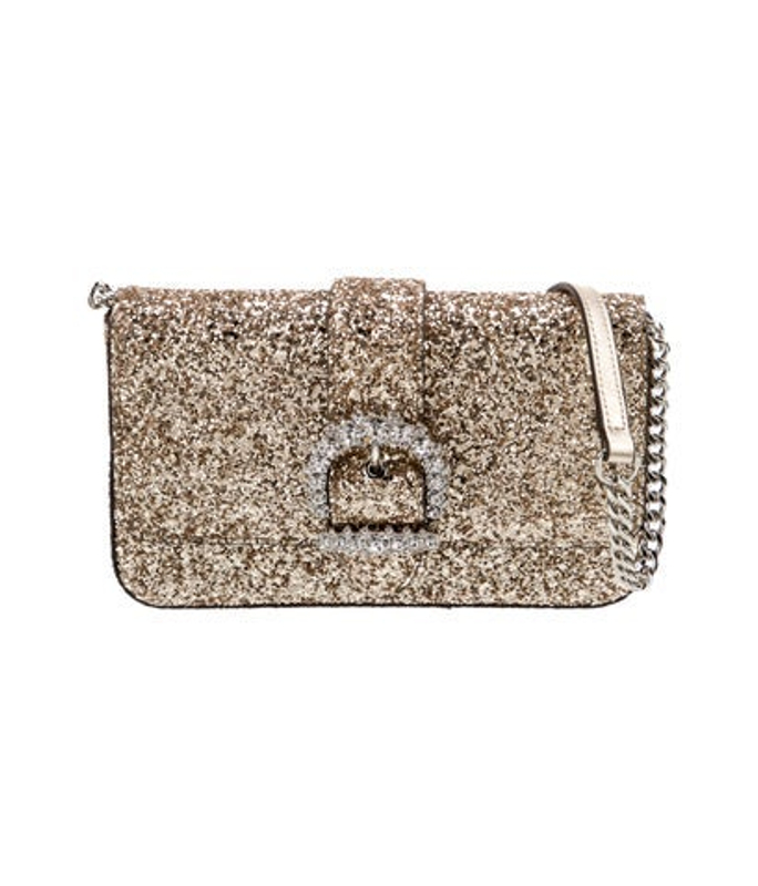 Jimmy Choo Choo Glitter Minaudiere