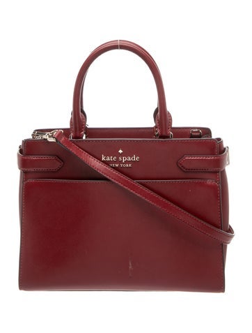Leather Top Handle Bag