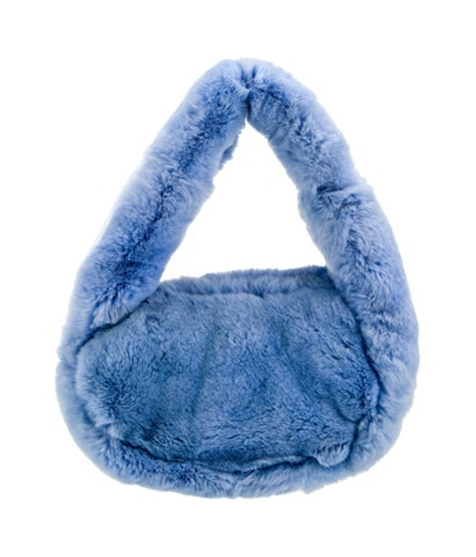 Brandon Blackwood Blackwood Faux Fur Top Handle Bag
