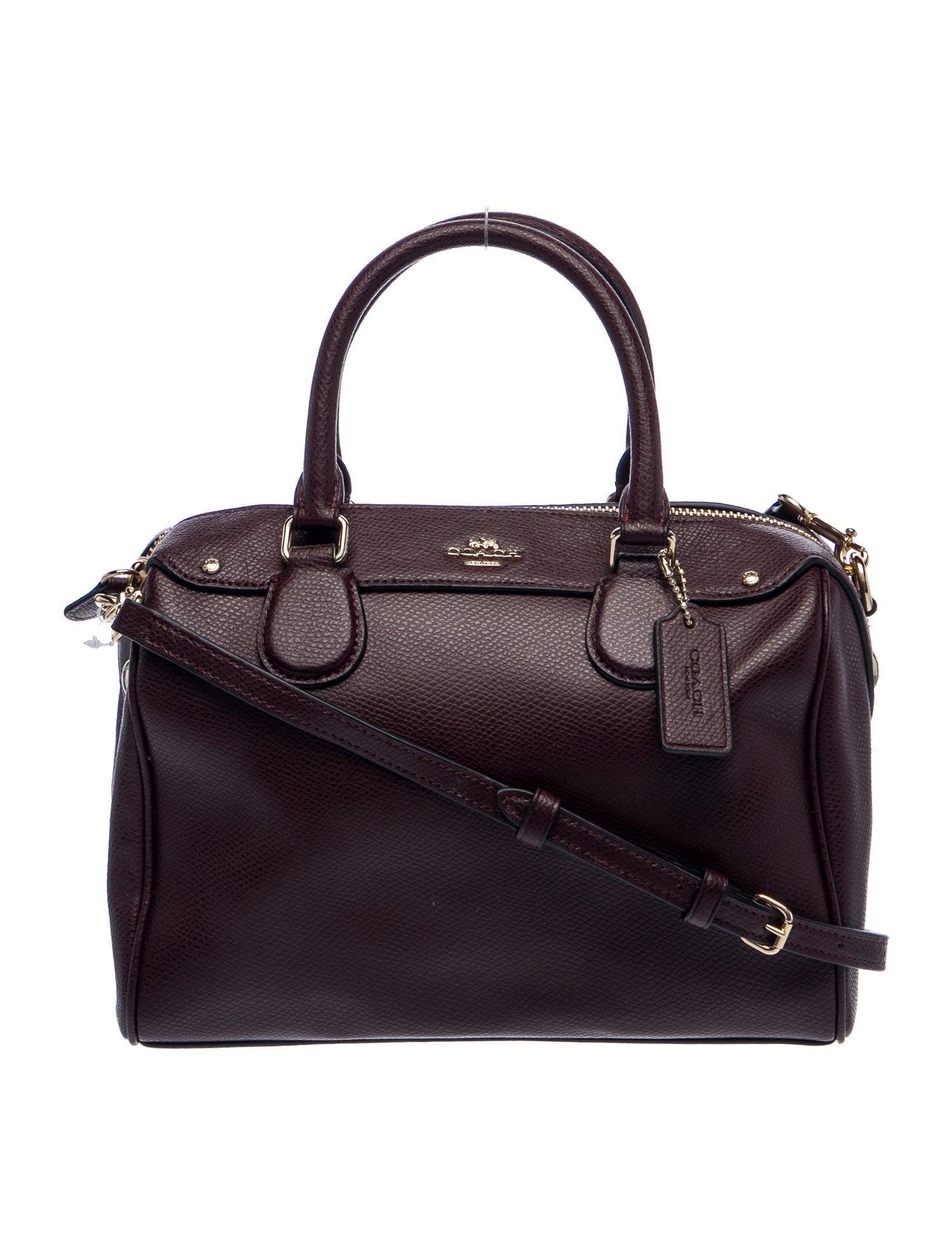 Leather Top Handle Bag Vintage