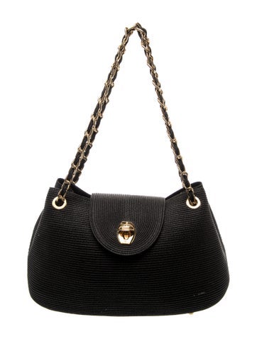 Raffia Shoulder Bag